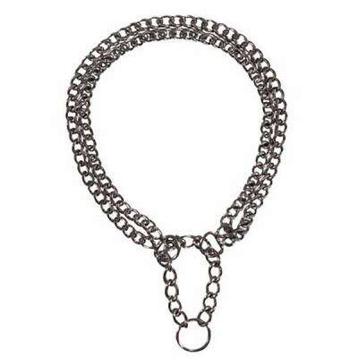 2 Sıra Zincir Köpek Boyun Tasması 55 Cm 2,5 Mm