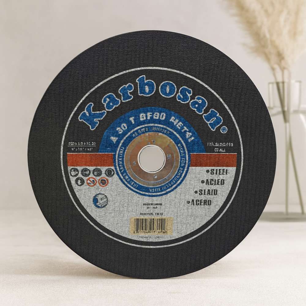 230mm Metal Kesici Disk 3.0mm 22mm Spiral Taş