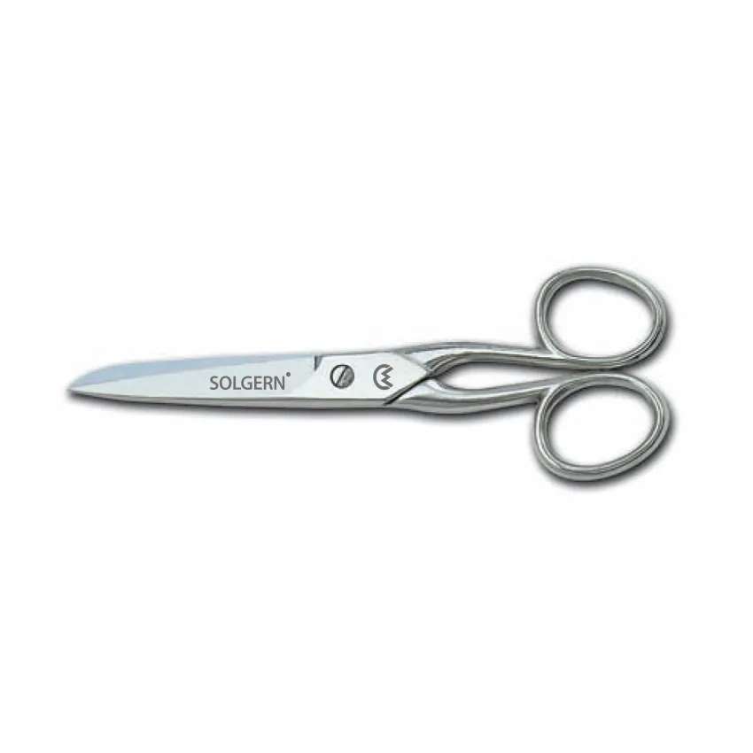 232-6 İplik Ve Kumaş Temizleme Makası No: 6 İnç / 15,24 Cm - Nikel Kaplama