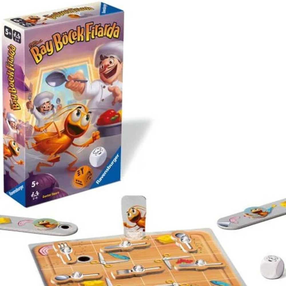 248803 Bay Böcek Firarda - Seyahat Boy Kutu Oyunu