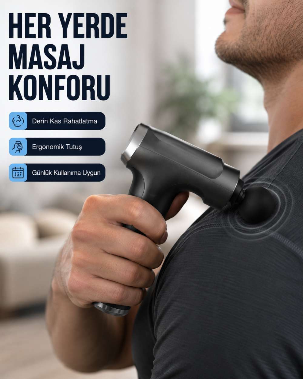 3200R/Dak Güçlü Motorlu Masaj Cihazı Yeni Nesil