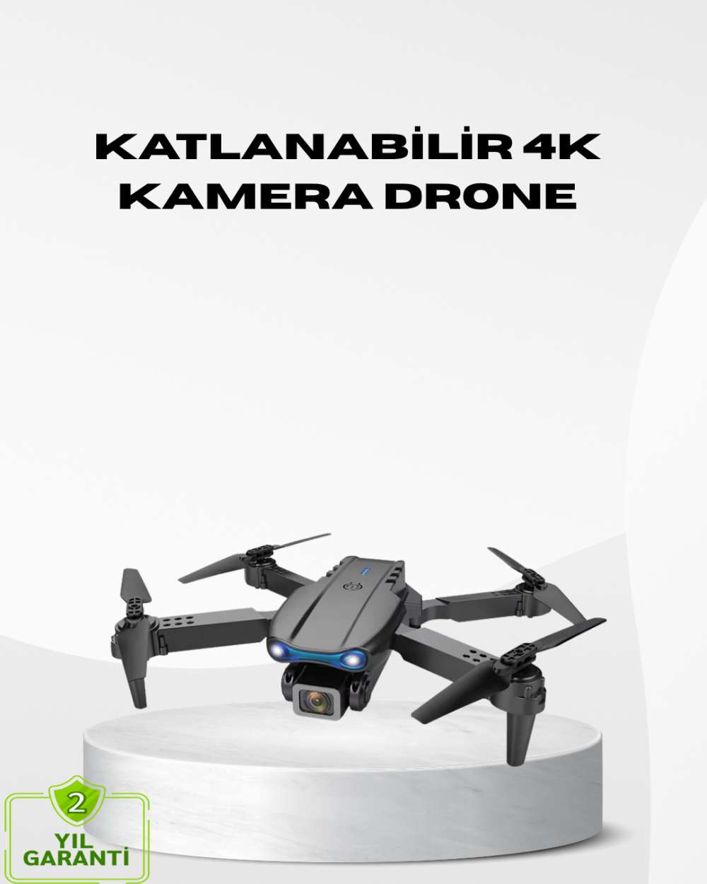 4K Katlanabilir Drone Uzaktan Kontrollü Wi-Fi Görüntü Aktarımlı