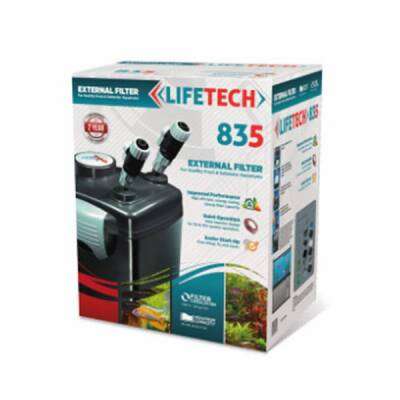 835 Akvaryum Dış Filtre Siyah Kova İçi Dolu 1000 L/H