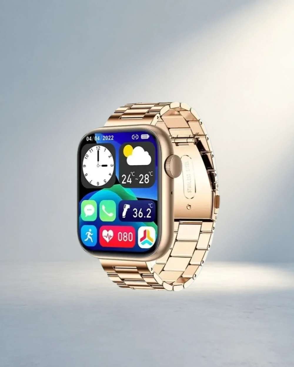 Akıllı Saat Bluetooth Arama Özellikli 41 mm Uzun Pil Ömrü