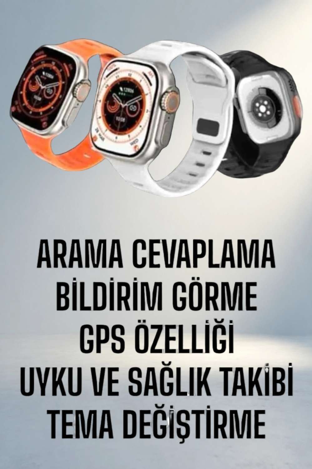 Akıllı Saat GPS Adımsayar Nabız Ölçer 1 Adet
