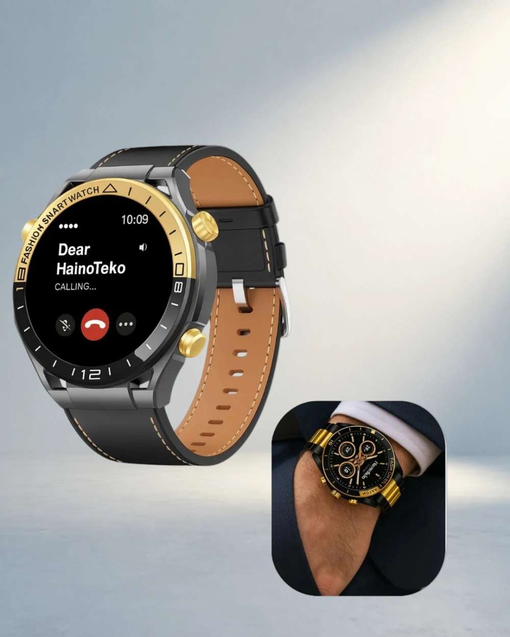 Akıllı Saat Manyetik Şarj GPS Destekli 3 Kayışlı