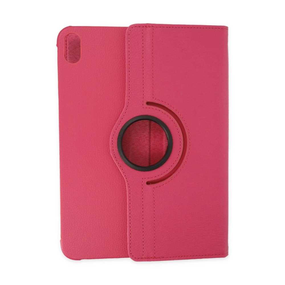 Apple İpad 2022 10.9 (10.nesil) Kılıf 360 Tablet Deri Kılıf - Pembe