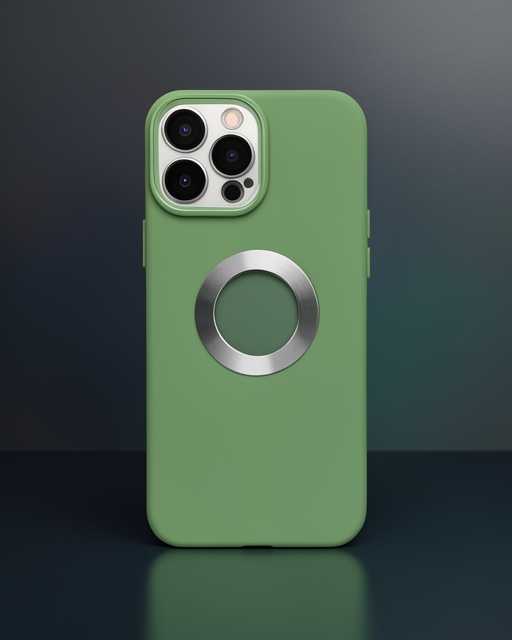 Apple İphone 13 Pro Max Kılıf Best Silikon - Yeşil