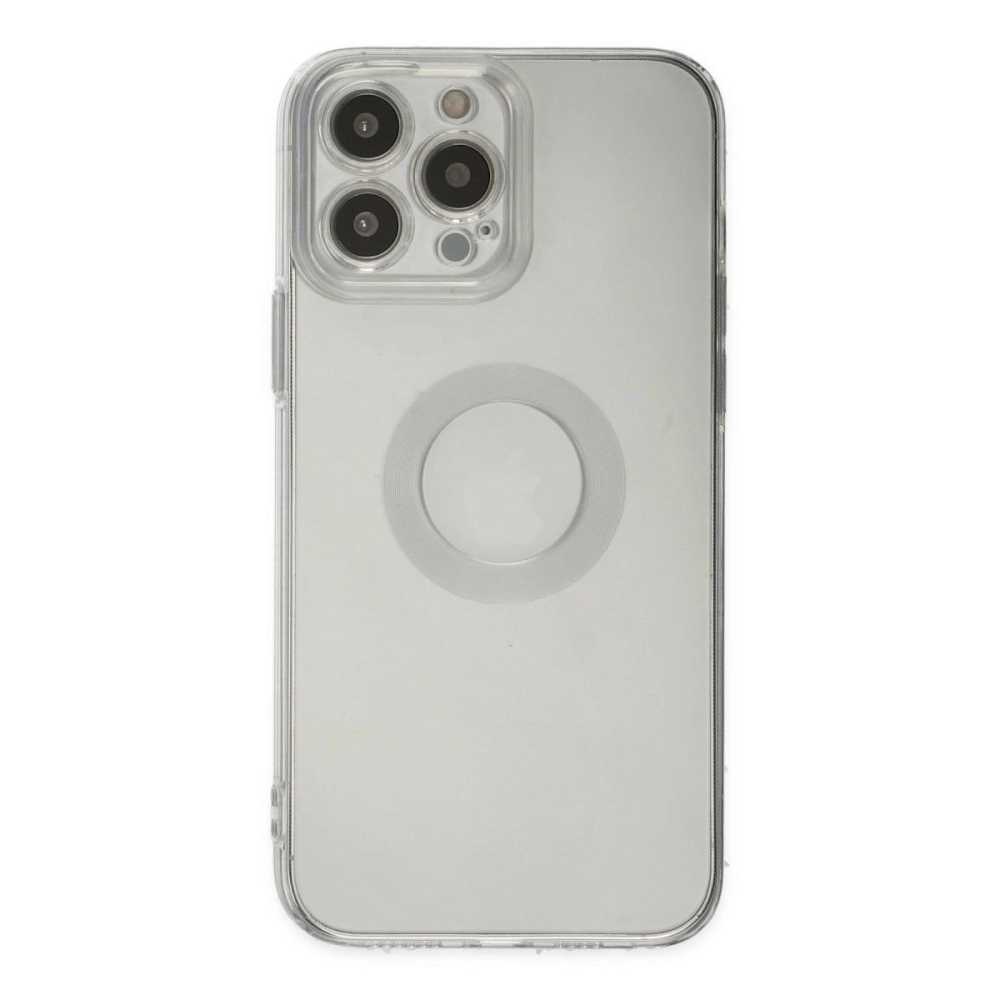 Apple İphone 13 Pro Max Kılıf Santa Lens Silikon - Şeffaf