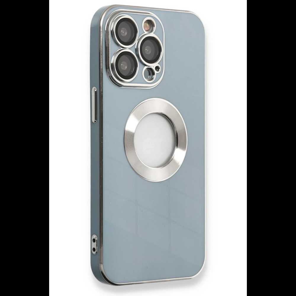 Apple iPhone 13 Pro Max Kılıf Store Silikon - Sierra Blue