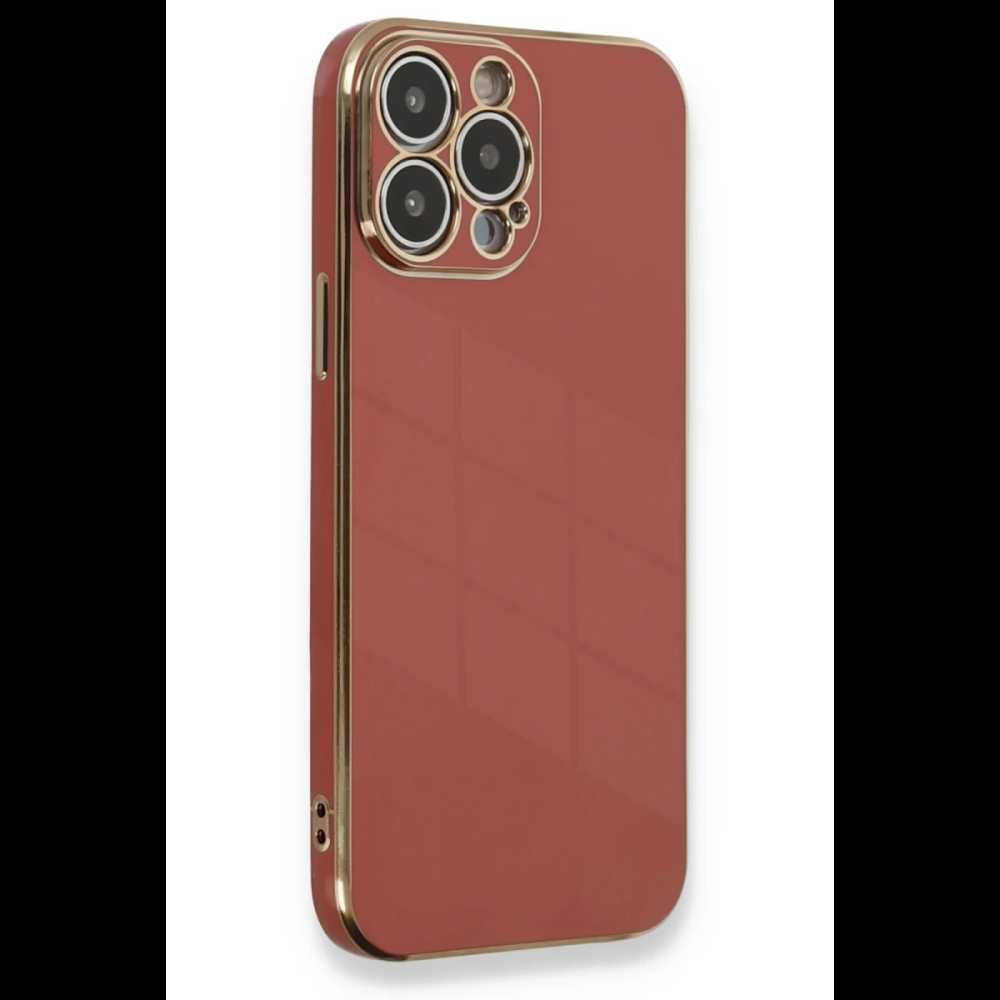 Apple iPhone 13 Pro Max Kılıf Volet Silikon - Kırmızı