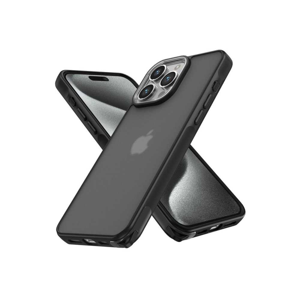 Apple İphone 14 Pro Kılıf Elegant Kapak - Siyah