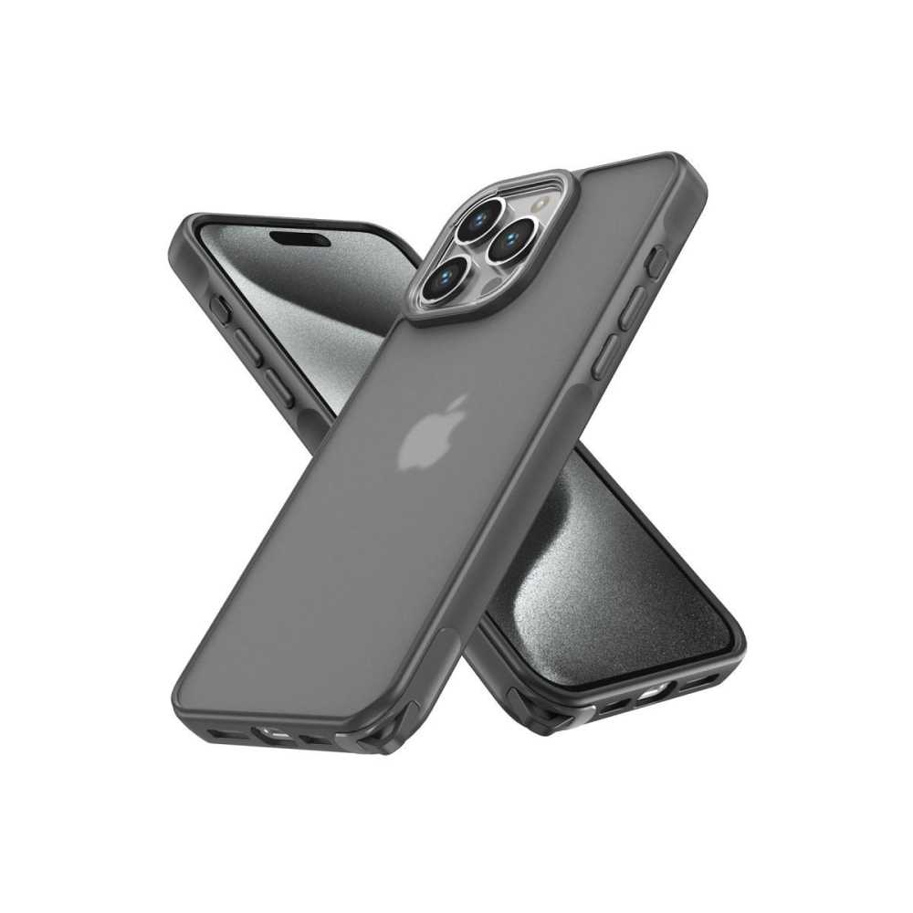 Apple İphone 14 Pro Kılıf Elegant Kapak - Titan Gri