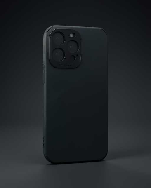 Apple İphone 15 Pro Max Kılıf Loop Deri Silikon - Yeşil