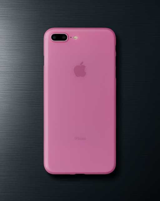 Apple İphone 7 Plus Kılıf Pp Ultra İnce Kapak - Pembe