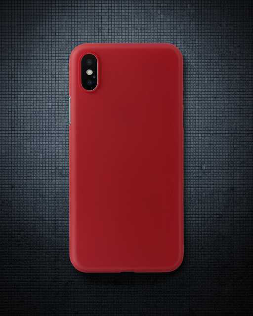 Apple İphone X Kılıf Pp Ultra İnce Kapak - Kırmızı