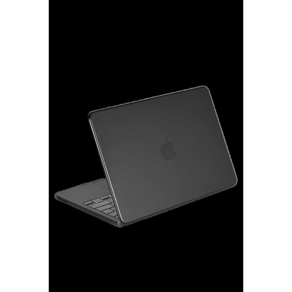 Apple MacBook Neo Şeffaf Macbook Kapak - Siyah