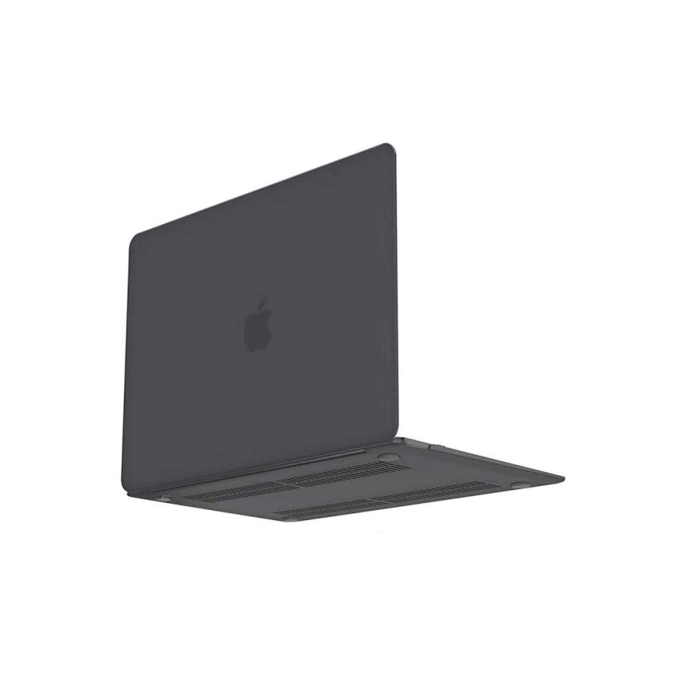 Apple Macbook Pro 13 2021 Macbook Buzlu Kapak - Füme