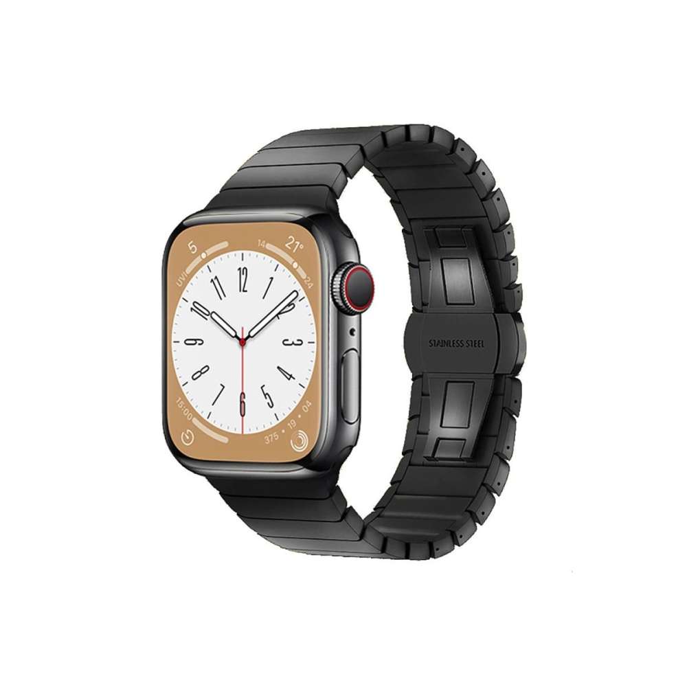 Apple Watch 42mm Kr416 Huks Kordon (saat Değildir) - Siyah
