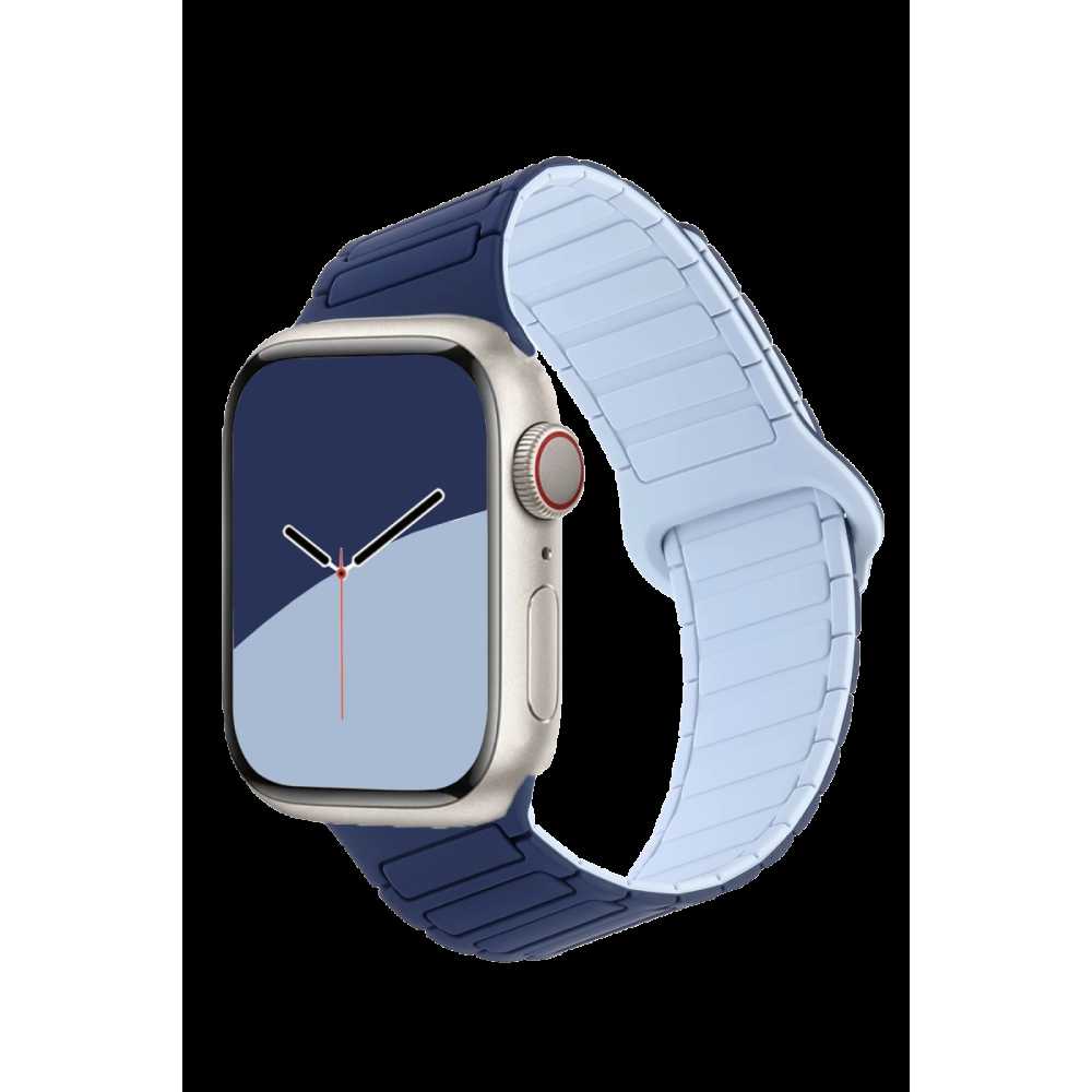 Apple Watch Ultra 49mm Armor Manyetik Kordon - Açık Mavi