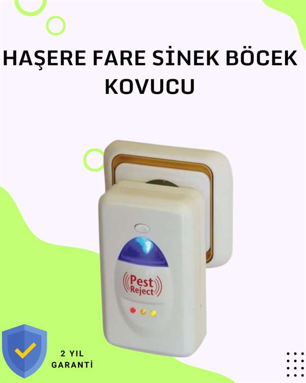 Bakım Gerektirmeyen Ultrasonik Haşere Kovucu – Uzun Ömürlü Kullanım