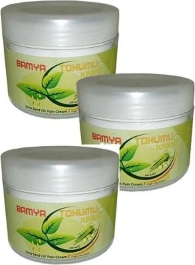Bamya Tohumu Kremi Masaj KREMI100 ml x 3