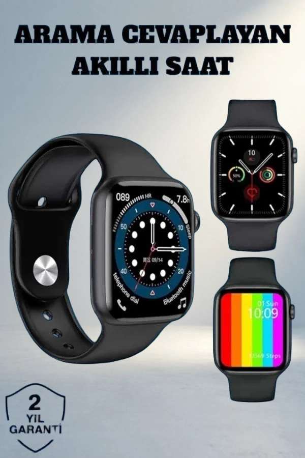 Bluetooth Bağlantılı Akıllı Saat 24 Saat Sağlık İzleme