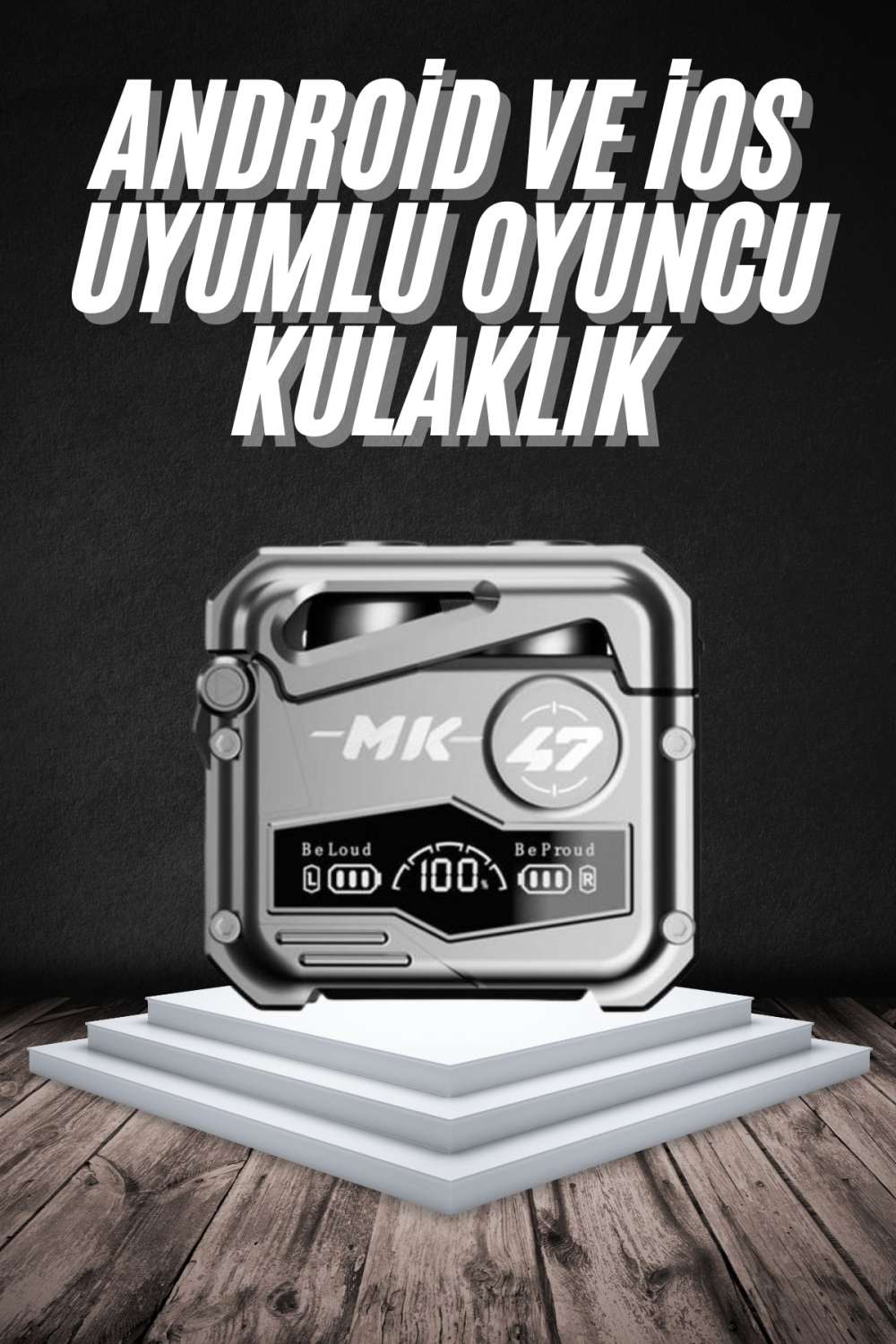 Bluetooth Kulaklık Dokunmatik Kontrol Tws kablosuz kulaklık Hi-fi Stereo