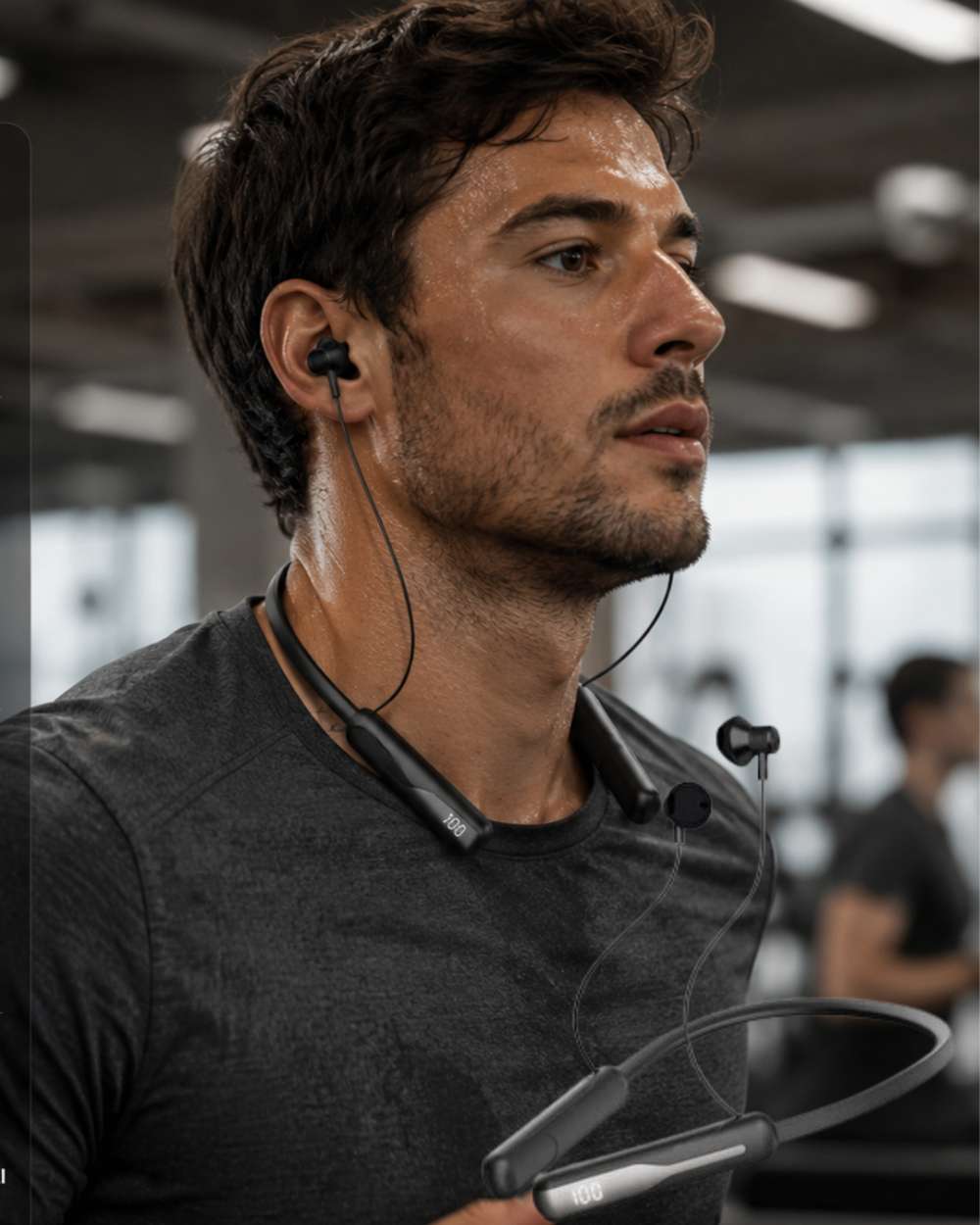 Boyun Askılı Bluetooth Kulaklık Extra Bass ve Ses Değiştirme Modlu