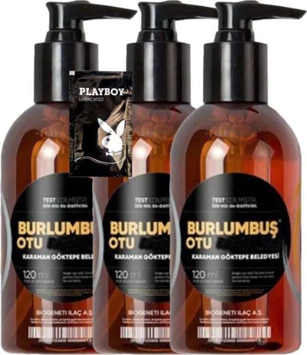 Burlumbuş Masaj Bakım Jeli 3X120 ml Vücut Için+1 Adet Jel ile