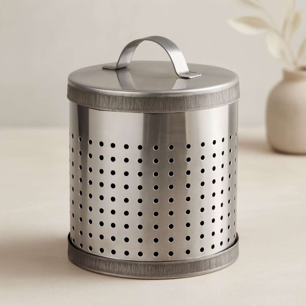 Büyük Metal Demlik İçi Çay Süzgeci