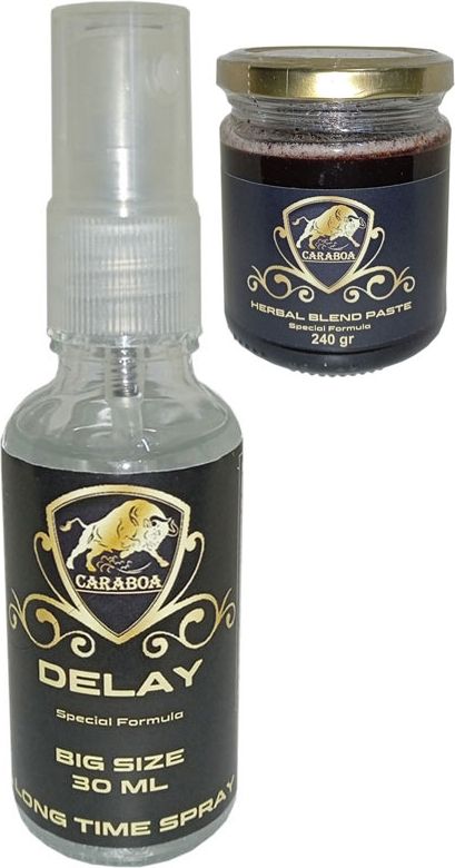 Caraboa Erkekler Için Delayspray + Caraboa Performansmacunu