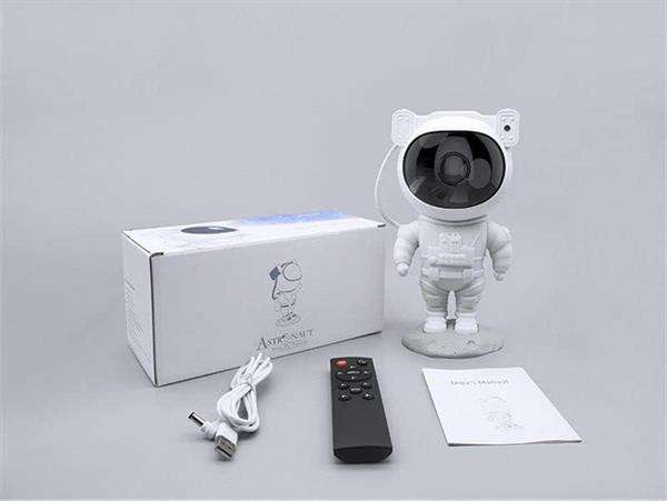 Çocuklara Özel Projeksiyon Astronot Lamba Speaker Sevimli