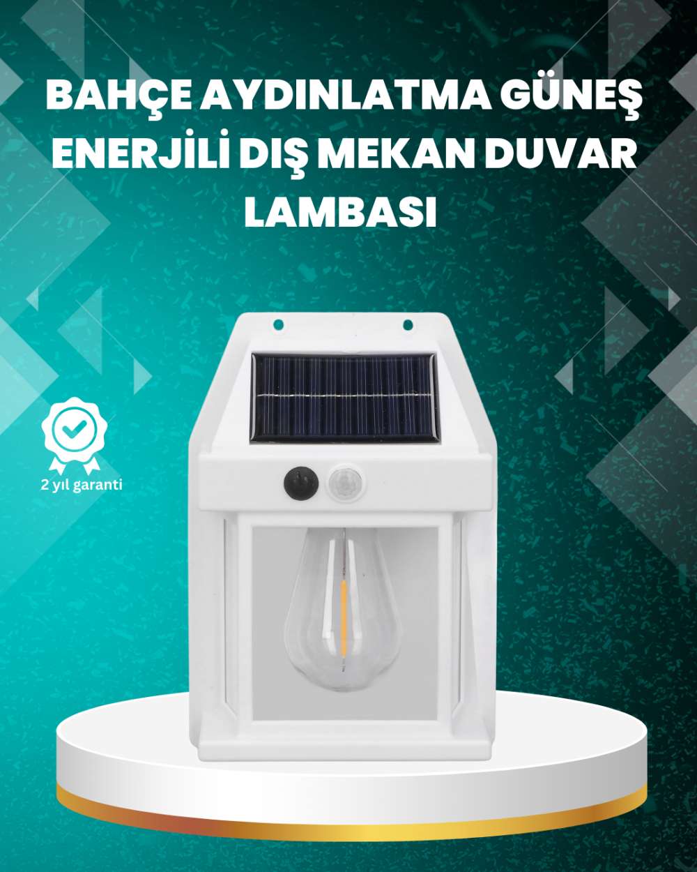 Çok Modlu Güneş Enerjili Bahçe ve Balkon Lambası
