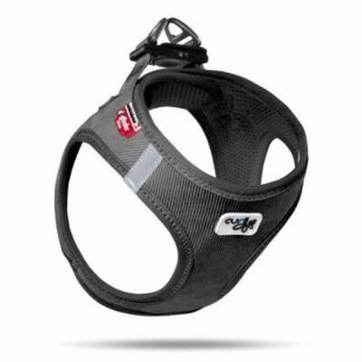 Cord Vest Köpek Göğüs Tasması Black 3XS