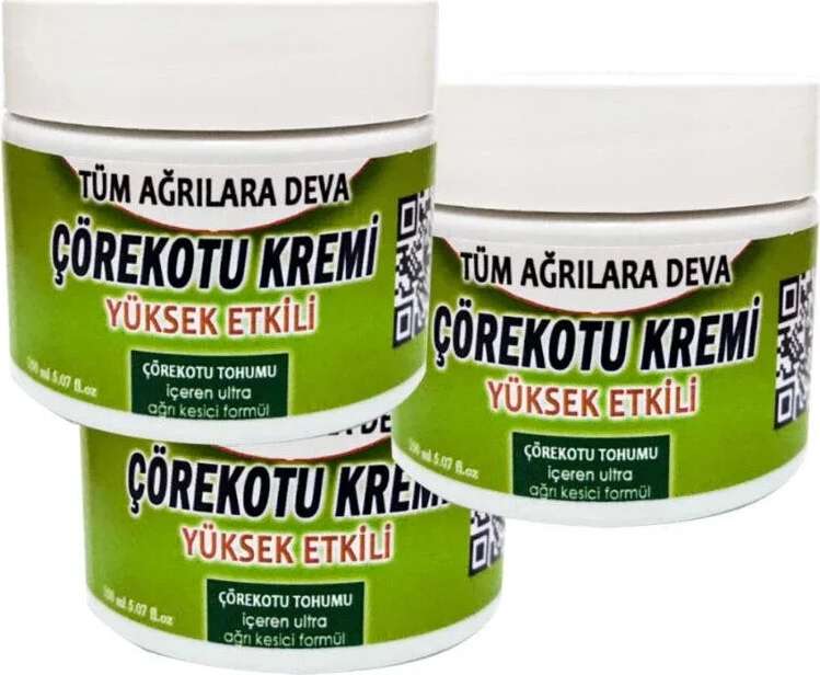Çörek Otu Tohumu Yağı Bakım Masaj Kremi 3X150 ml