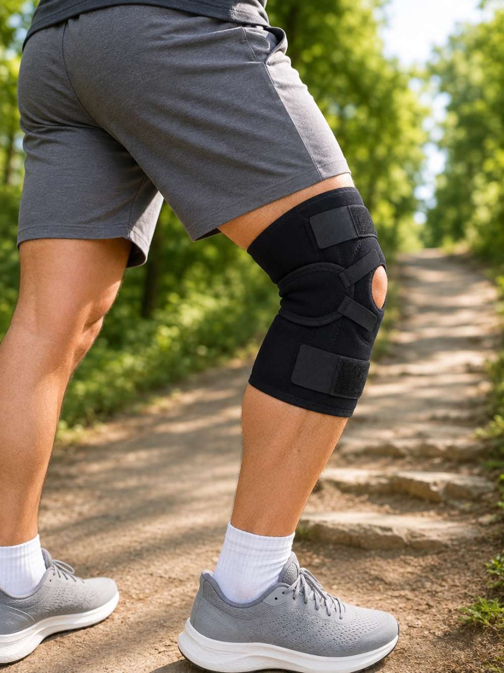 Destekleyici Ligamentli Dizlik Açık Patella 1 Adet
