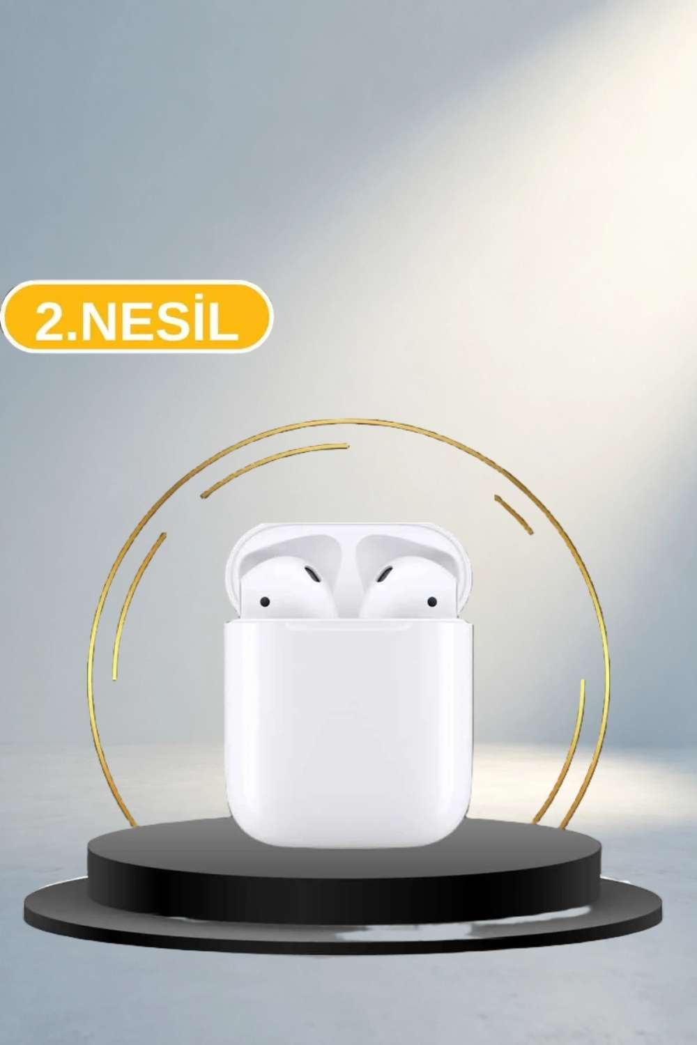 Dokunmatik Ekranlı Akıllı Saat ve Kulaklık Seti Bluetooth 5.0