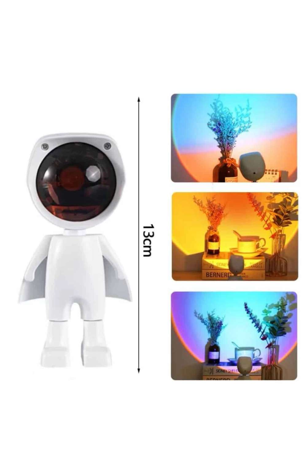 Dönebilen Astronot Gece Lambası 180 Derece 5 Watt LED