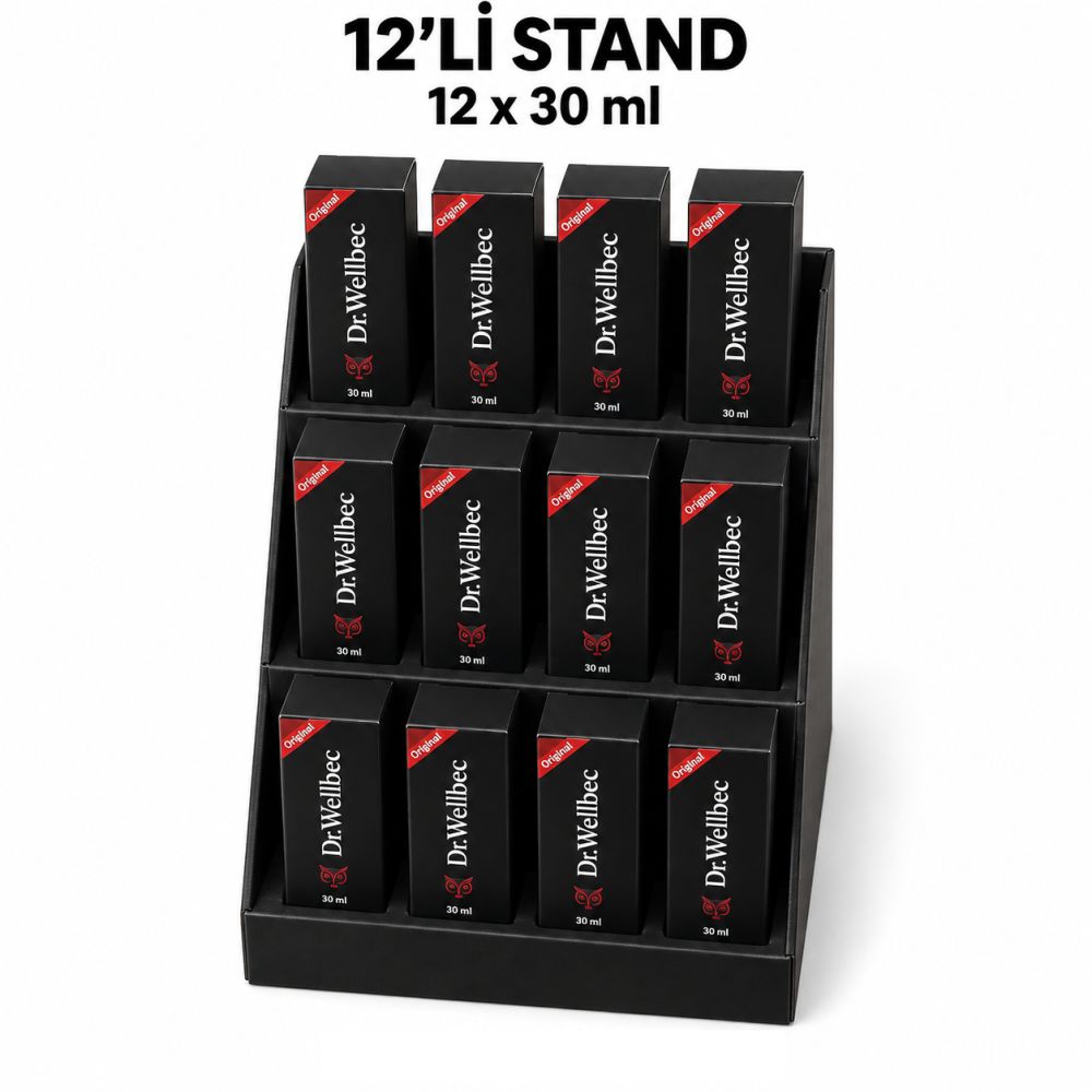 Dr. Wellbec Erkek Bakım Spreyi 30 ml 12'li Stand