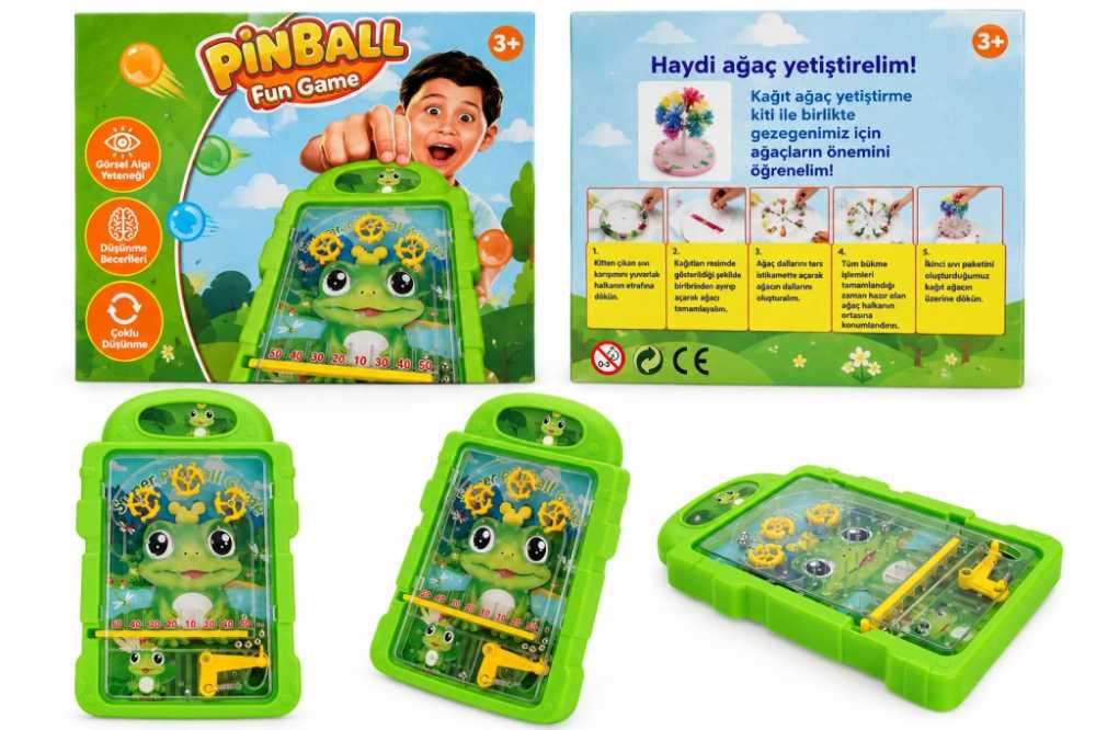 Eğlenceli Pinball Kutu Oyunu 1 Adet