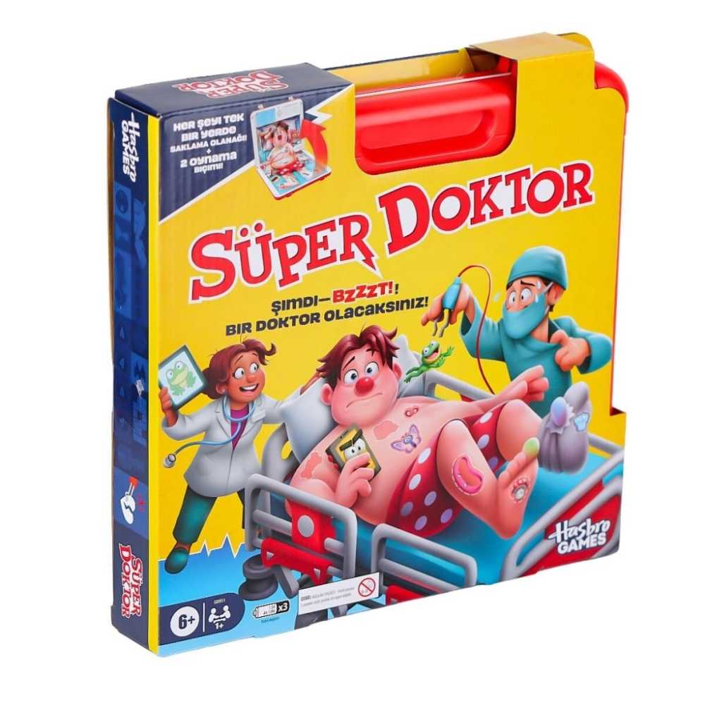 Eğlenceli Süper Doktor Kutu Oyunu 1 Adet