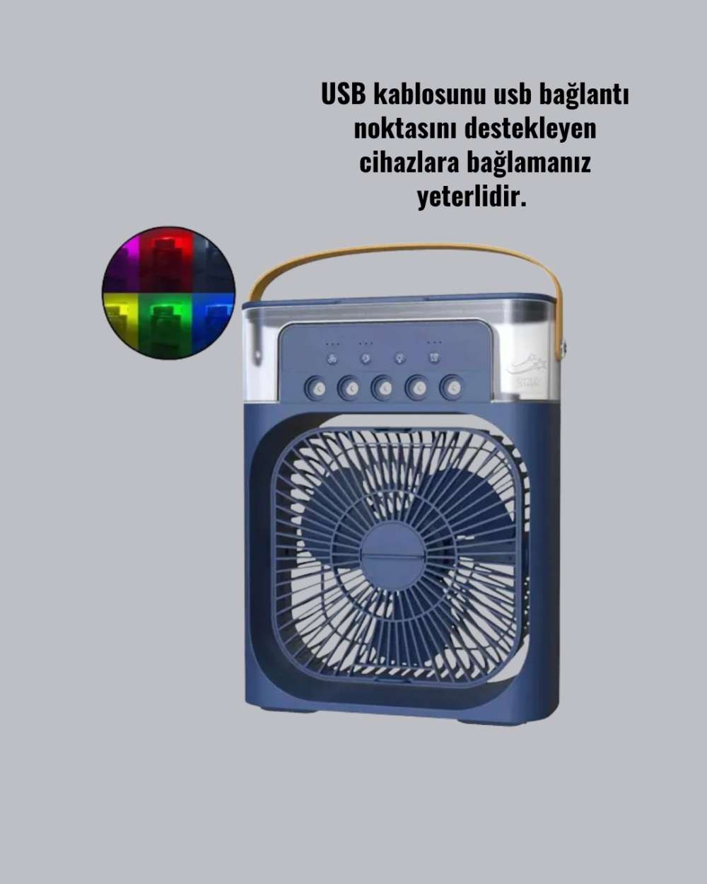 Enerji Tasarruflu Yeni Nesil Fan 3 Hız ile