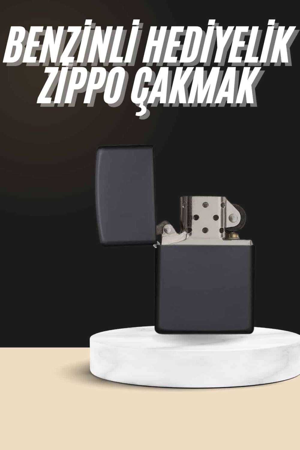 Erkeklere Özel Hediyelik Eşya  Metalik Benzinli Çakmak Doldurulabilir