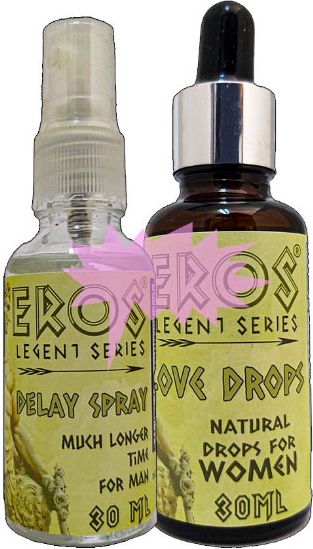 Eros Legent Erkeklere Geciktiricisprey 30 ml + Soğuk Kadınlara Içecek 30 ml