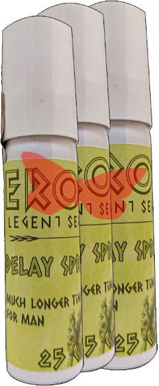 Eros Legent Erkeklere Özel 3 Adet Geciktiricisprey 25 cc Tüp Sprey