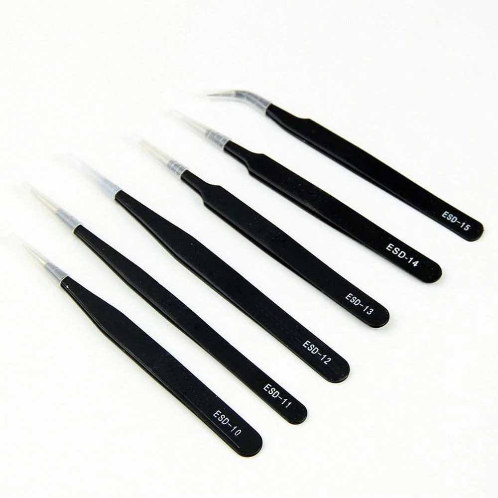 Esd-101112131415 6 Parça Anti Statik Cımbız Set-(5775)