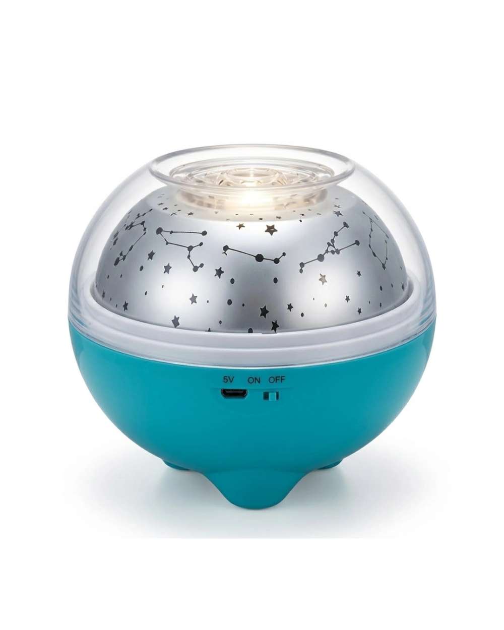 Estetik Bluetooth Gece Lambası 7 Renkli Projeksiyon Işığı