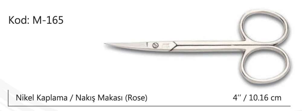 Europe Nakış Makası Süper Kalite No:4 10,16 Cm