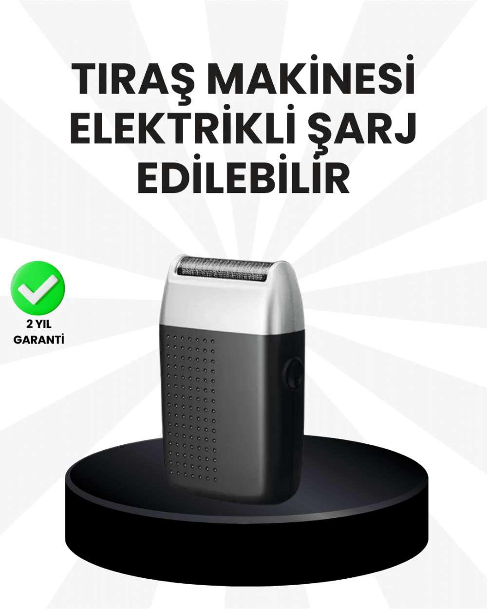 Evde Kuaför Konforu: USB Şarjlı Saç ve Sakal Kesme Makinesi